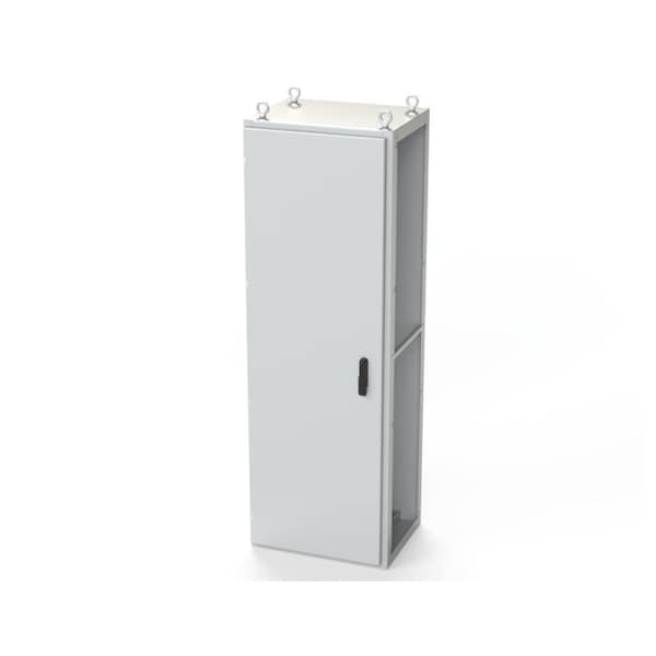 3 Point Latch with Padlock Swing Handle Electrical Enclosures, 70.87 in H, 18 in D, 23.62 in W